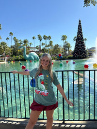 Thumbnail for Light Green Holly Jolly Tee