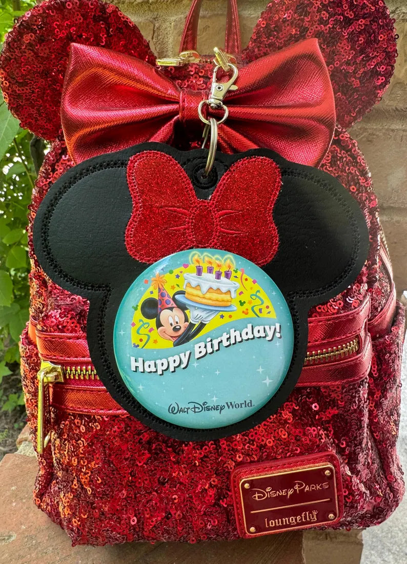 Celebration Button Keychain