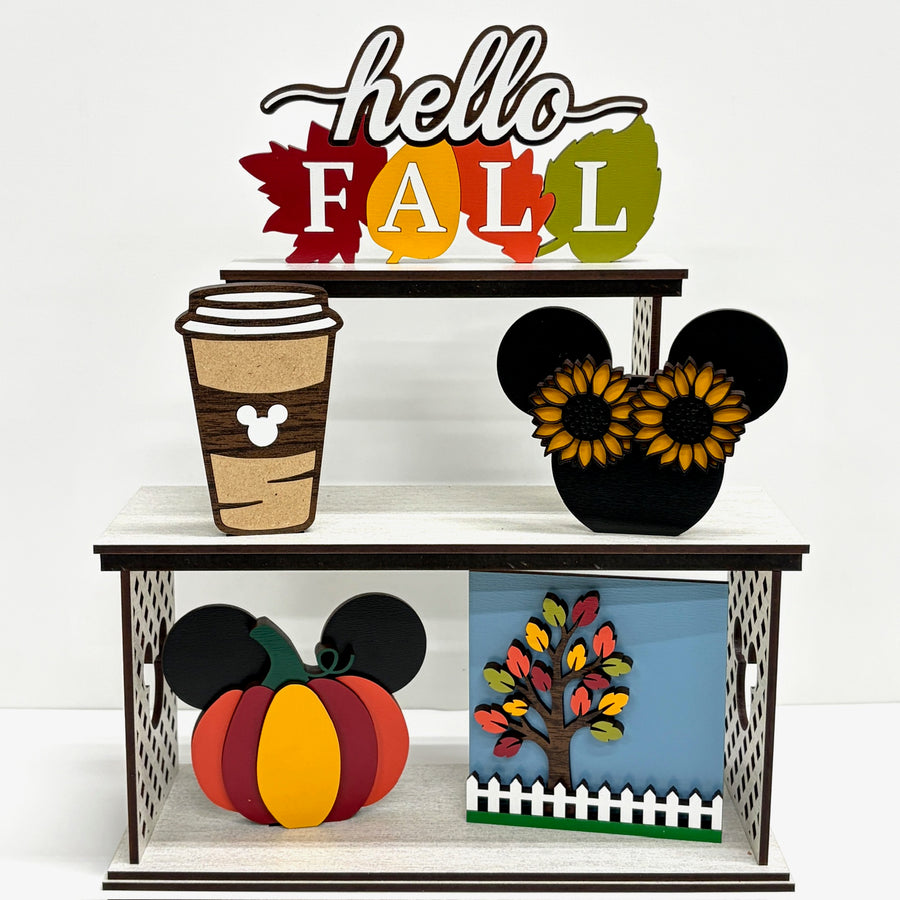 Tiered Fall Box Decor (Pre-Order)