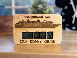 Cruise Digital Wooden Countdown