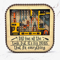 Thumbnail for Dads Hug Shelf Sitter (Pre-Order)