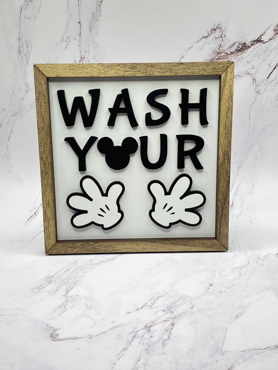 Wash Your Hands Sign (Pre-Order)