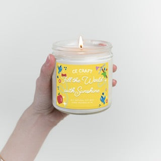 16 oz. Fill The World With Sunshine Candle