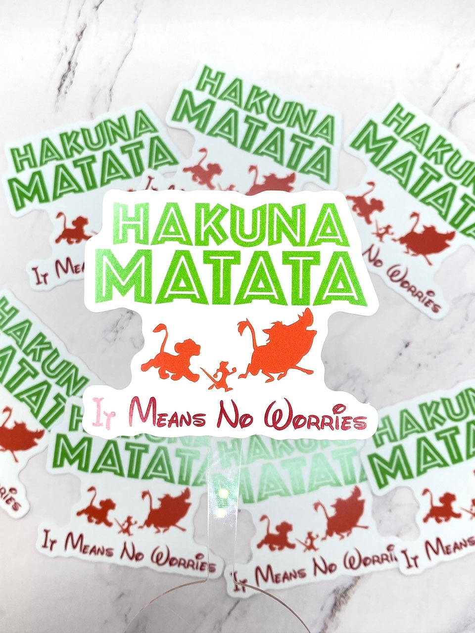 Sticker - It Means No Worries