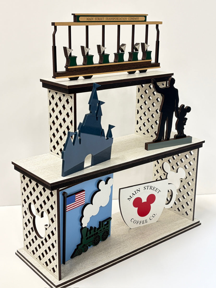 Tiered Tray Magic Kingdom Icons (Pre-Order)