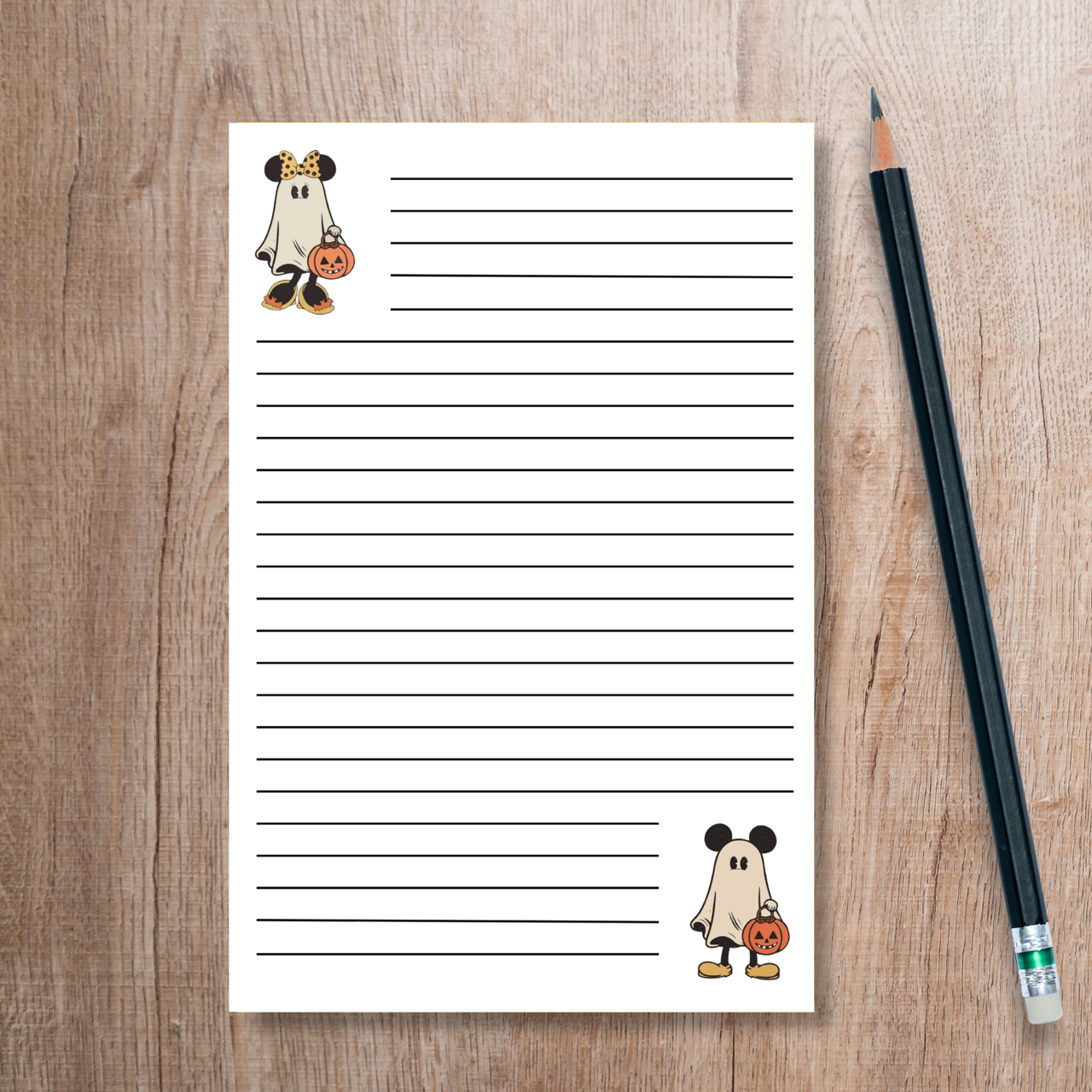 Ghosties Besties Notepad