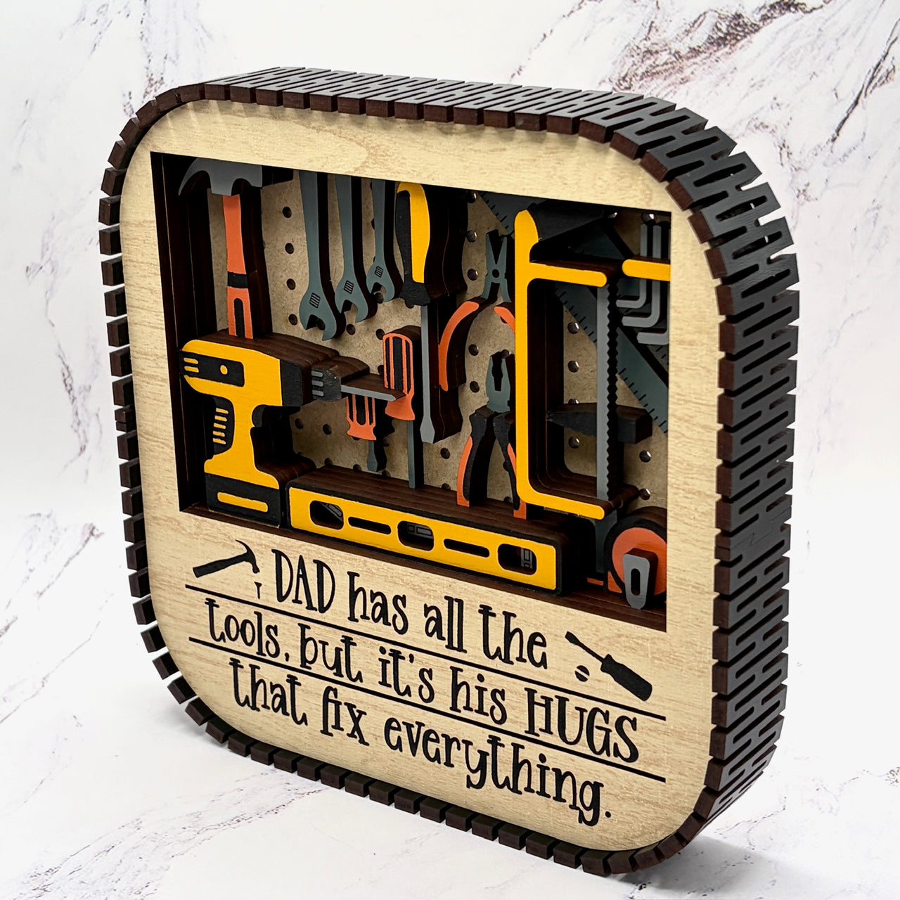Dads Hug Shelf Sitter (Pre-Order)