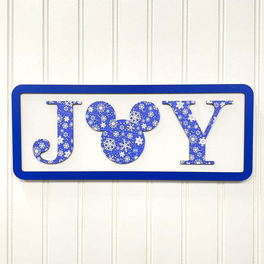 Snowflake Joy SIgn (Pre-Order)