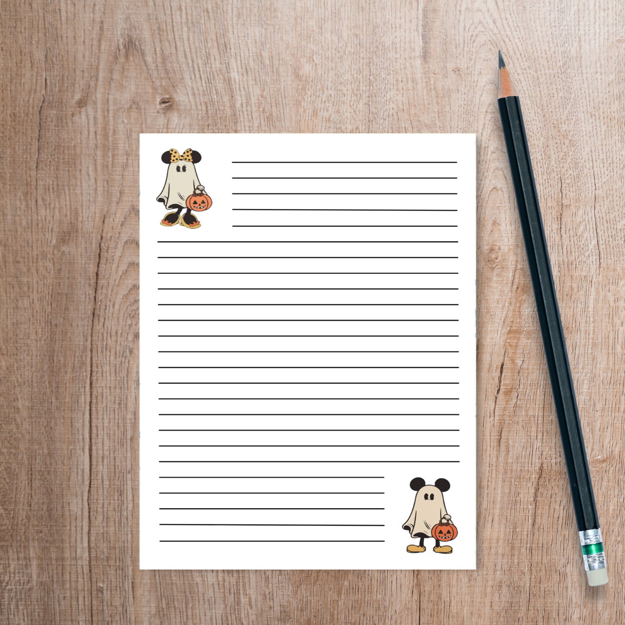 Ghosties Besties Notepad