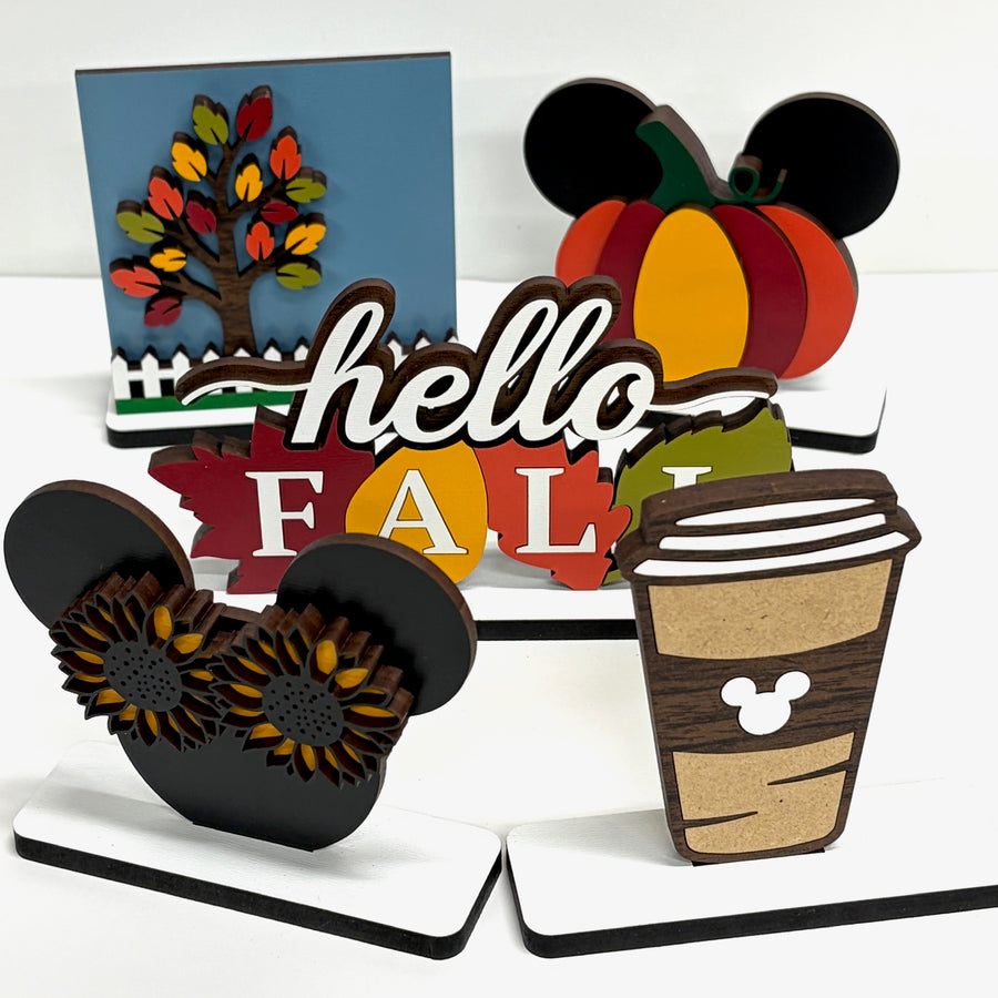 Standalone 5 Piece Fall Decor Set (Pre-Order)
