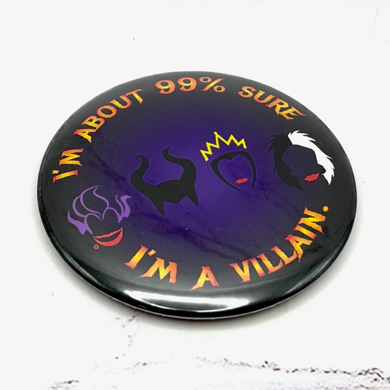 I’m a Villain Round Magnet (Pre-Order)