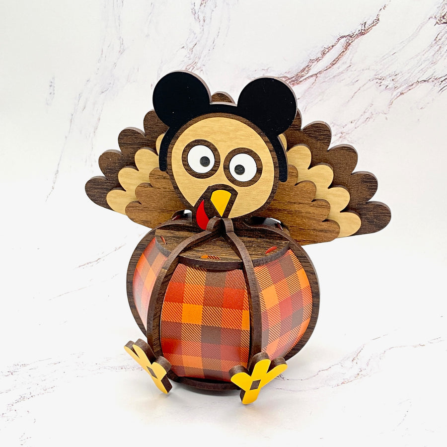 3D Turkey Decor  (Pre-Order)