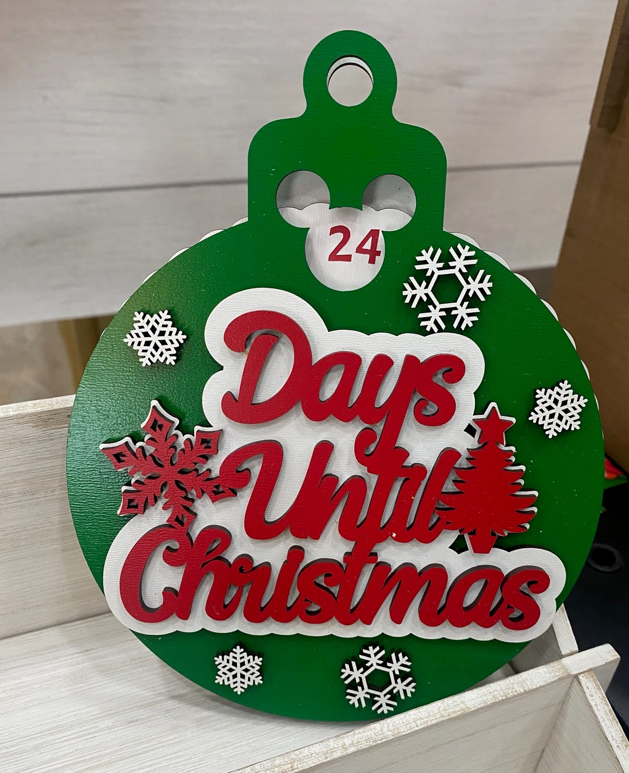 Christmas Countdown Sign (Pre-Order)