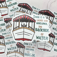 Thumbnail for Sticker- Backside of Water