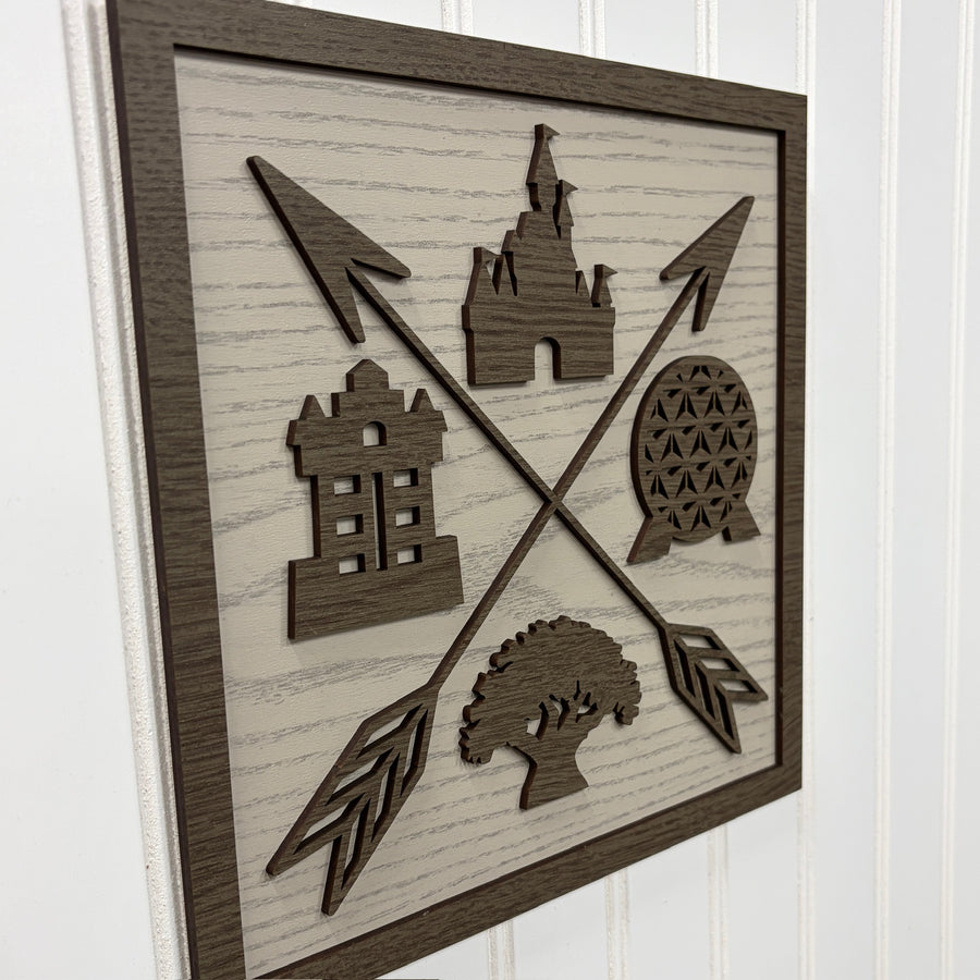 Four Icons  Sign (Pre-Order)