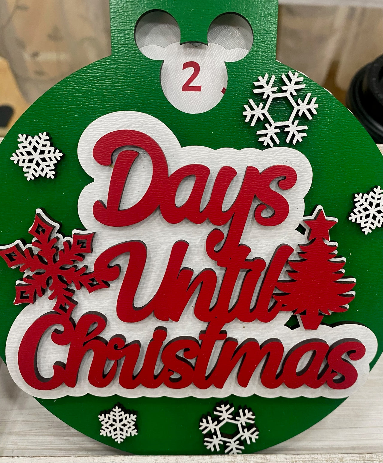 Christmas Countdown Sign (Pre-Order)
