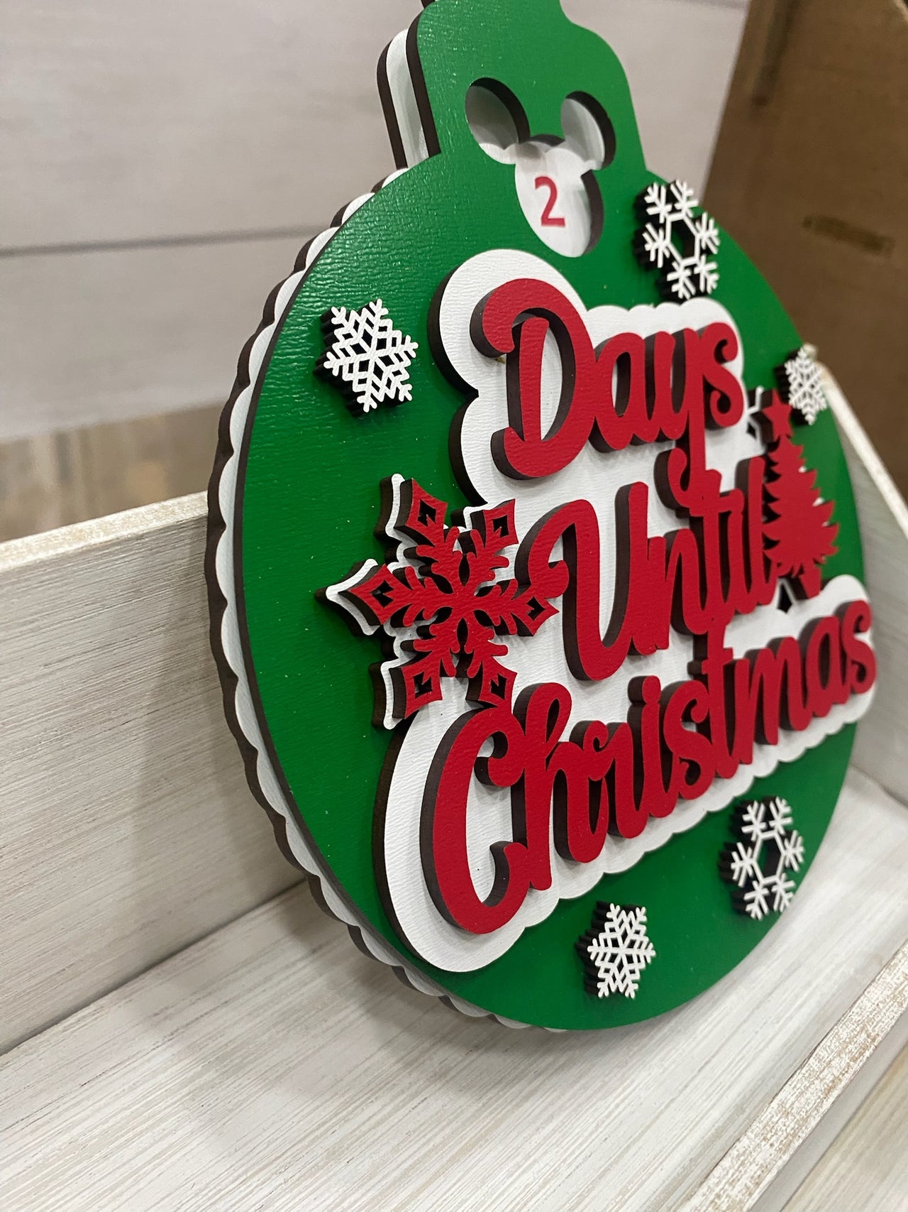 Christmas Countdown Sign (Pre-Order)