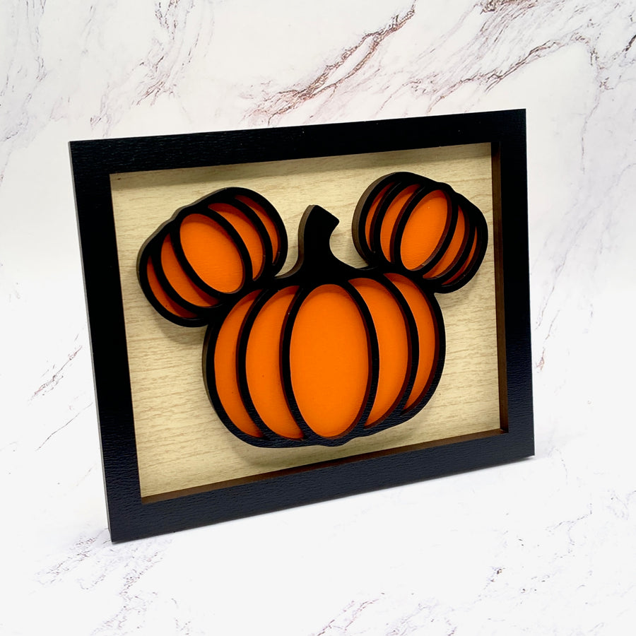 Small Mouse Pumpkin Sign (Pre-Order)
