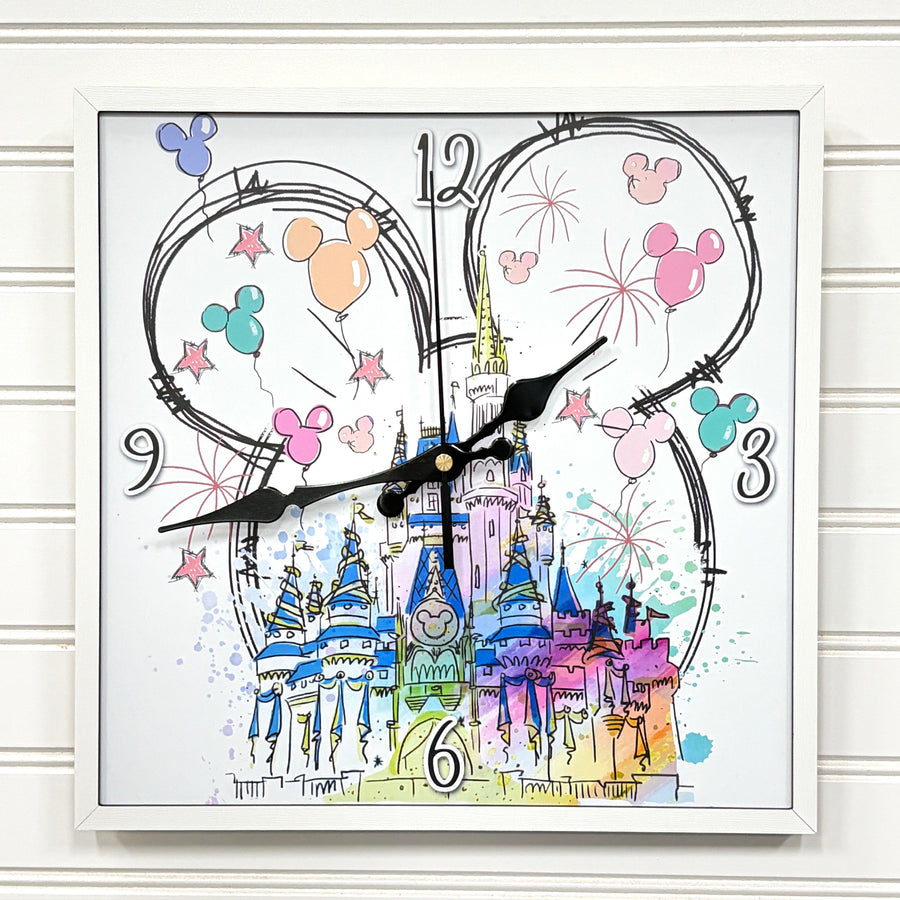Magical Castle Clock