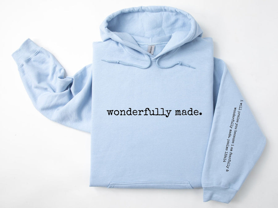 Hoodie - wonderfully made.