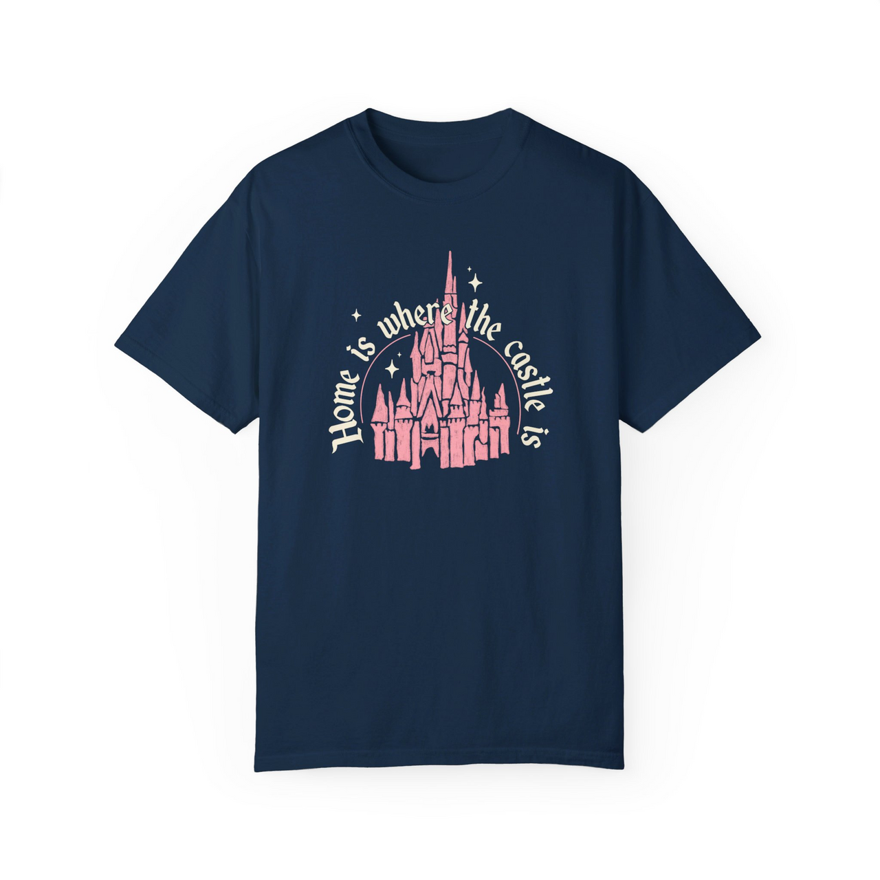 True Navy Home Is Where The Castle Is Tee