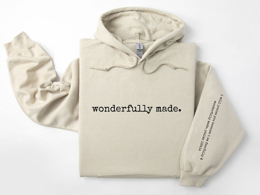 Hoodie - wonderfully made.