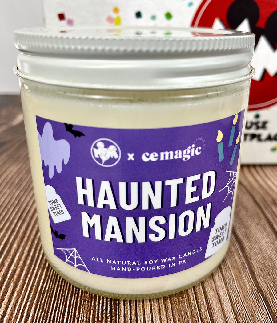 16 oz. Haunted Mansion Candle (Pre-order)