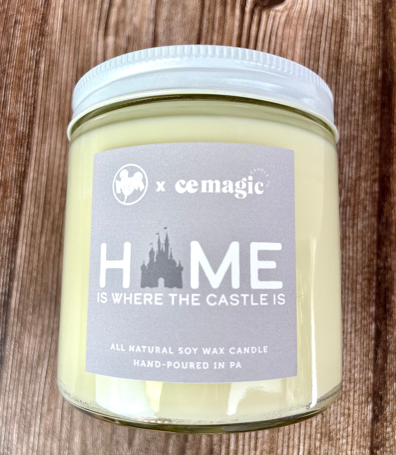 Home is Where the Castle is (Grey Label) 16 oz Summer Volcano Scented