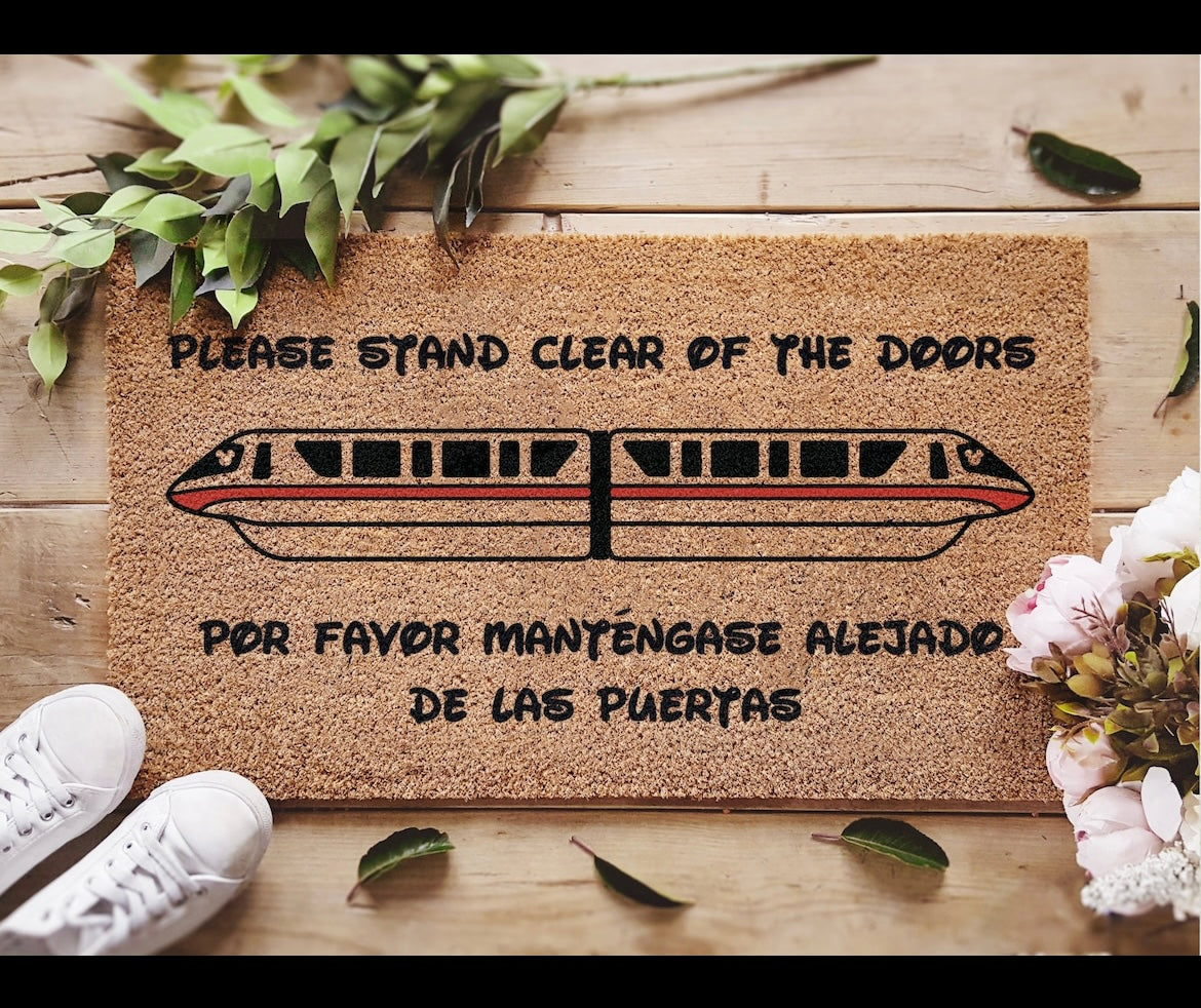 Monorail Welcome Mat