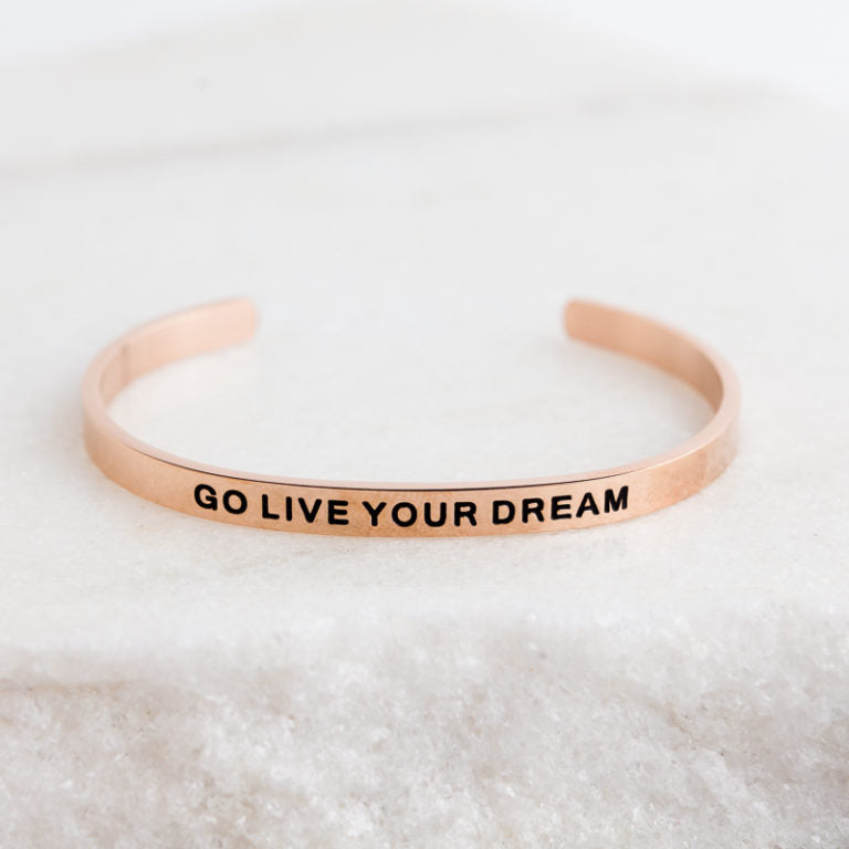 Go Live Your Dream - Lillian & Co Bracelet