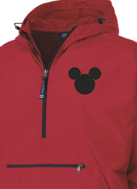 Thumbnail for Mickey Head Red Rain Jacket