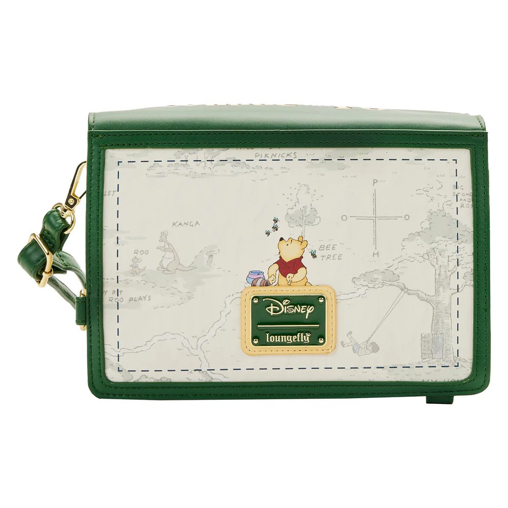 Winnie the Pooh Classic Book Cover Convertible Crossbody Bag