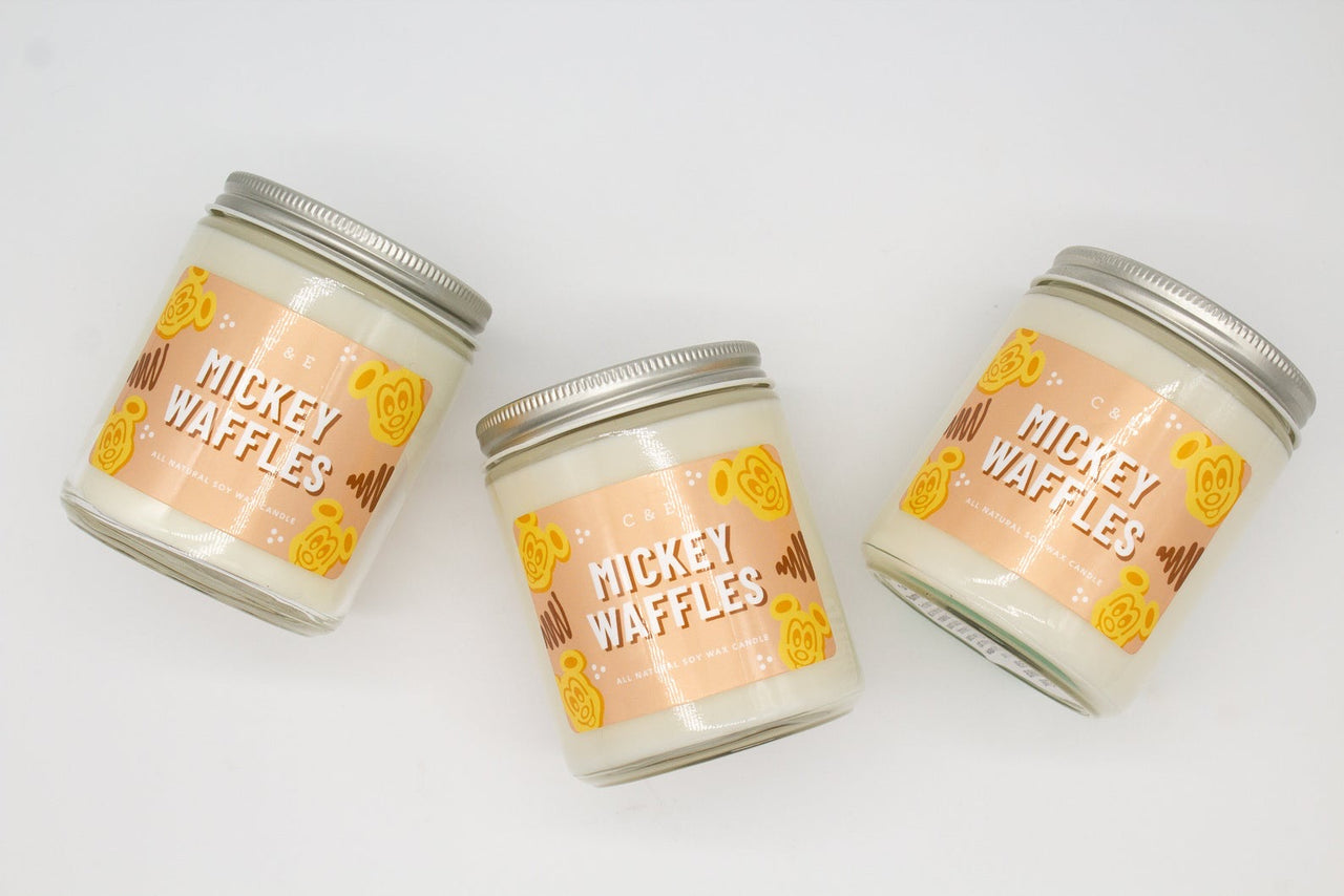 16 oz. Magical  °o°  Waffle Candle (Pre-order)